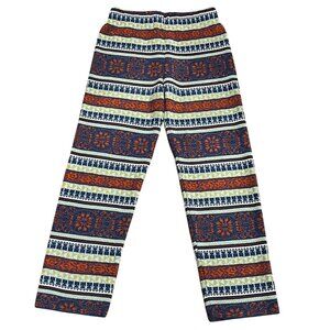 Oilily Italy Fair Isle Striped Knit Pants, Girls 12